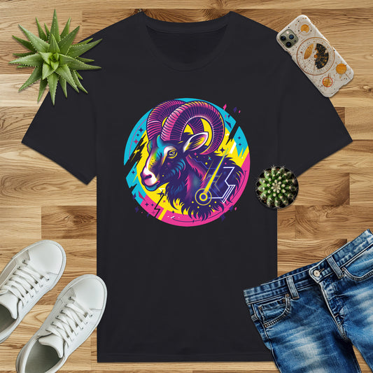 Aries Neon Warrior T-Shirt