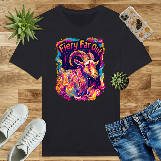 Aries: Fiery Far Out T-shirt