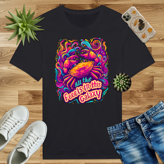 Cancer: Feeling All the Feels in this Galaxy T-shirt